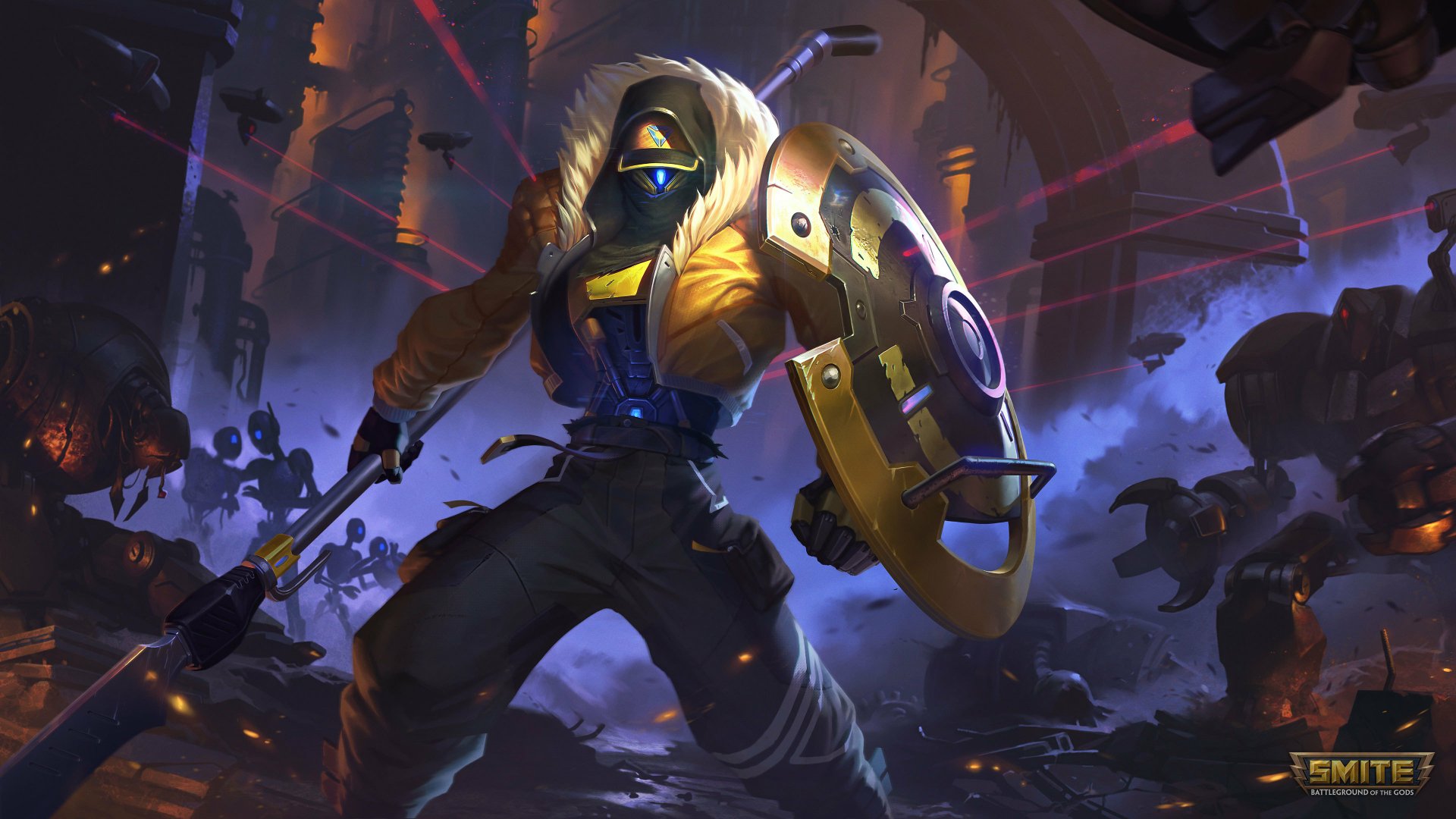 Download Achilles (Smite) Video Game Smite 4k Ultra HD Wallpaper