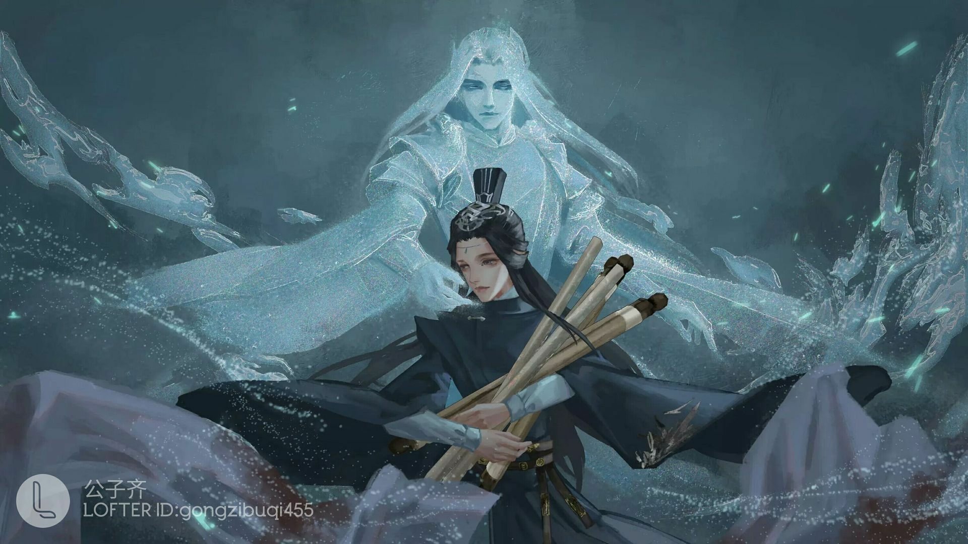 Download Anime Tian Guan Ci Fu HD Wallpaper