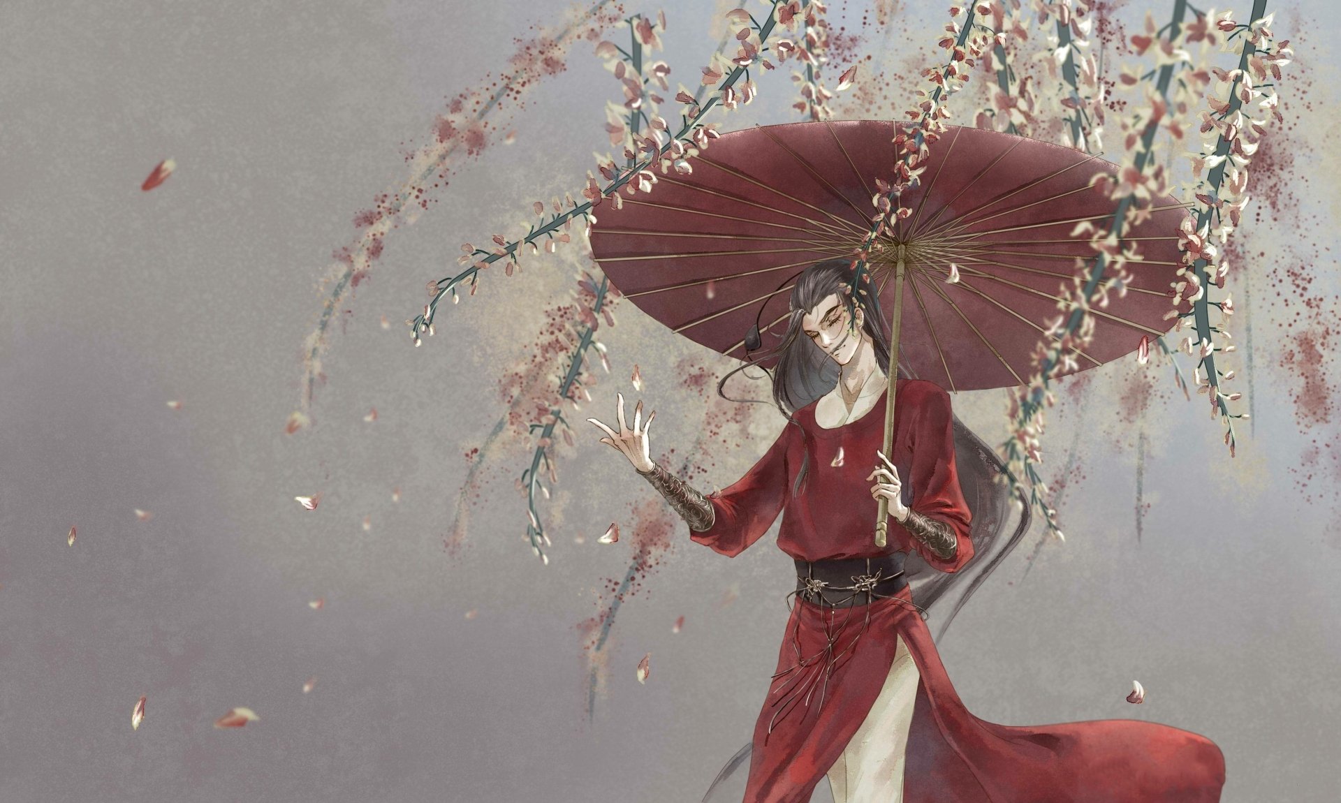 Download Anime Tian Guan Ci Fu HD Wallpaper