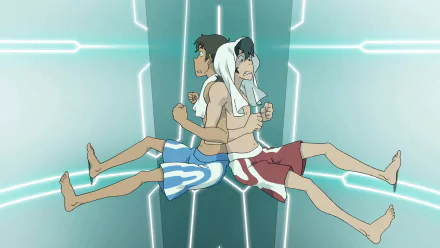 Keith Kogane shorts Voltron Legendary Defender feet legs Lance (Voltron) TV Show HD Desktop Wallpaper | Background Image