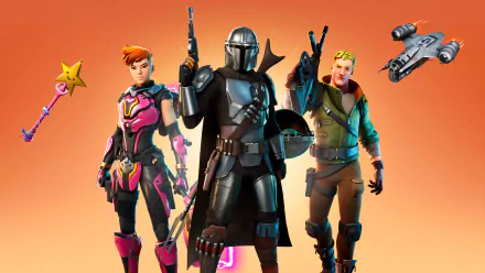 The Mandalorian (Character) video game Fortnite HD Desktop Wallpaper | Background Image