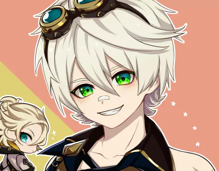 Bennett (Genshin Impact) Albedo (Genshin Impact) video game Genshin Impact HD Desktop Wallpaper | Background Image