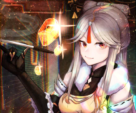 Ningguang (Genshin Impact) video game Genshin Impact HD Desktop Wallpaper | Background Image