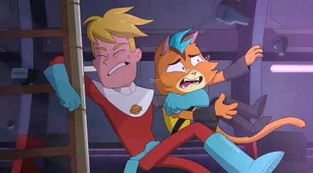 blonde tail tears boots Little Cato (Final Space) Gary Goodspeed TV Show Final Space HD Desktop Wallpaper | Background Image