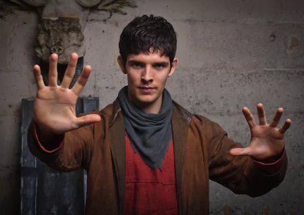 Colin Morgan Merlin (Merlin) TV Show Merlin (2008) HD Desktop Wallpaper | Background Image