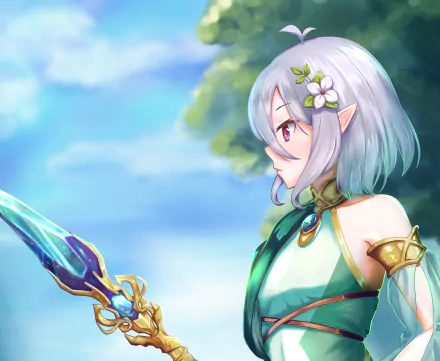 Kokoro Natsume Anime Princess connect! Re:Dive HD Desktop Wallpaper | Background Image