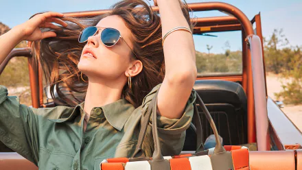  Barbara Palvin for Lancaster Paris - SS2021 Campaign by Guy Aroch