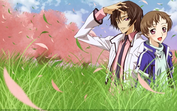 Rolo Lamperouge Lelouch Lamperouge Anime Code Geass HD Desktop Wallpaper | Background Image