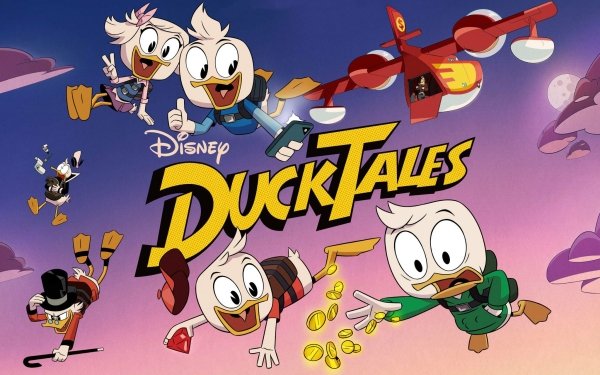 TV Show DuckTales (2017) Dewey Duck Louie Duck Huey Duck Donald Duck Webby Vanderquack Scrooge McDuck Logo DuckTales HD Wallpaper | Background Image