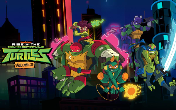 TV Show Rise Of The Teenage Mutant Ninja Turtles HD Desktop Wallpaper | Background Image