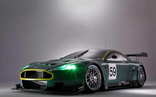 Véhicules Aston Martin DBR9 Aston Martin Vert Voiture Gris Sport Fond d'écran HD | Image