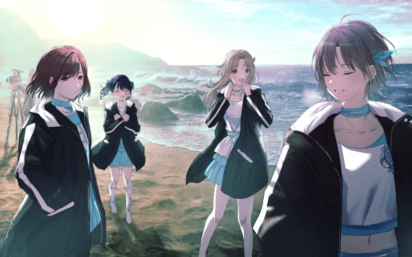 Hinana Ichikawa Toru Asakura Madoka Higuchi Koito Fukumaru Anime The iDOLM@STER: Shiny Colors HD Desktop Wallpaper | Background Image