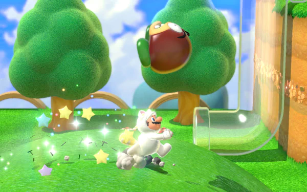 Mario video game Super Mario 3D World + Bowser’s Fury HD Desktop Wallpaper | Background Image