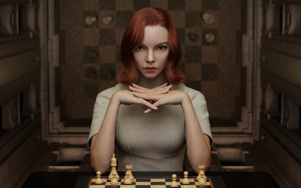 TV Show The Queen's Gambit Beth Harmon Anya Taylor-Joy HD Wallpaper | Background Image
