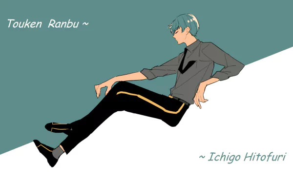Ichigo Hitofuri Anime Touken Ranbu HD Desktop Wallpaper | Background Image