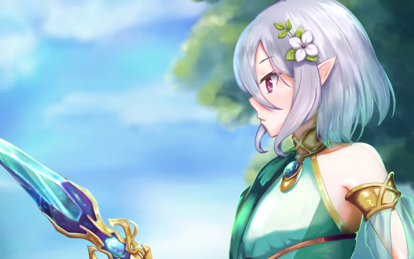 Kokoro Natsume Anime Princess connect! Re:Dive HD Desktop Wallpaper | Background Image