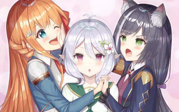 Kokoro Natsume Karyl Momochi Pecorine (Princess Connect) Anime Princess connect! Re:Dive HD Desktop Wallpaper | Background Image