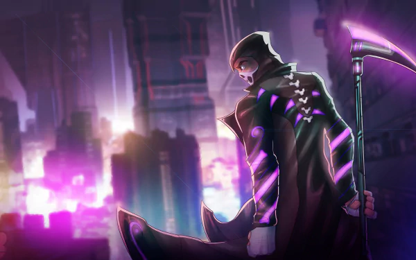 scythe Sci Fi warrior HD Desktop Wallpaper | Background Image