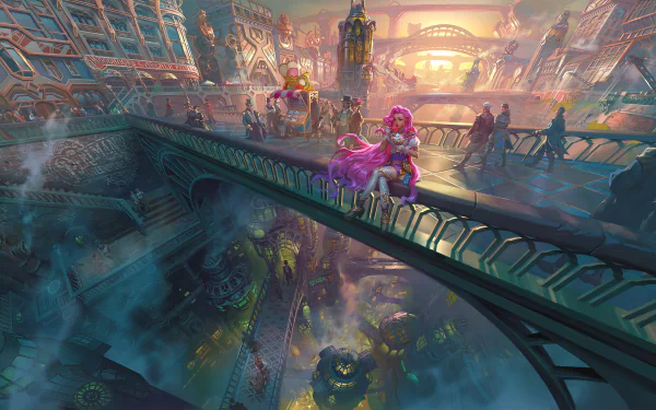 Seraphine (League Of Legends) video game League Of Legends HD Desktop Wallpaper | Background Image