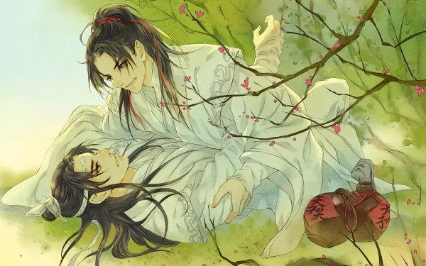 Lan Wangji Wei Wuxian Anime Mo Dao Zu Shi HD Desktop Wallpaper | Background Image