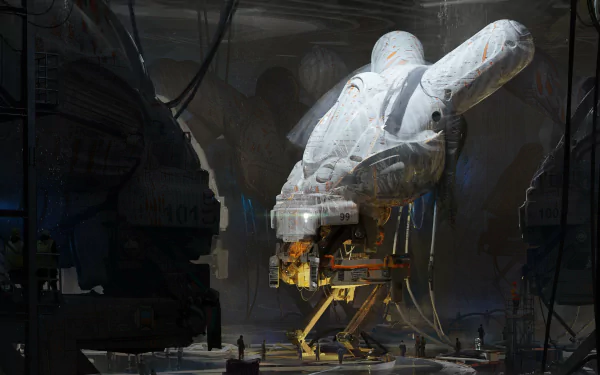 Sci Fi machine HD Desktop Wallpaper | Background Image