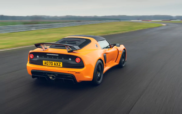 supercar orange car car Lotus Exige Sport 390 vehicle Lotus Exige HD Desktop Wallpaper | Background Image