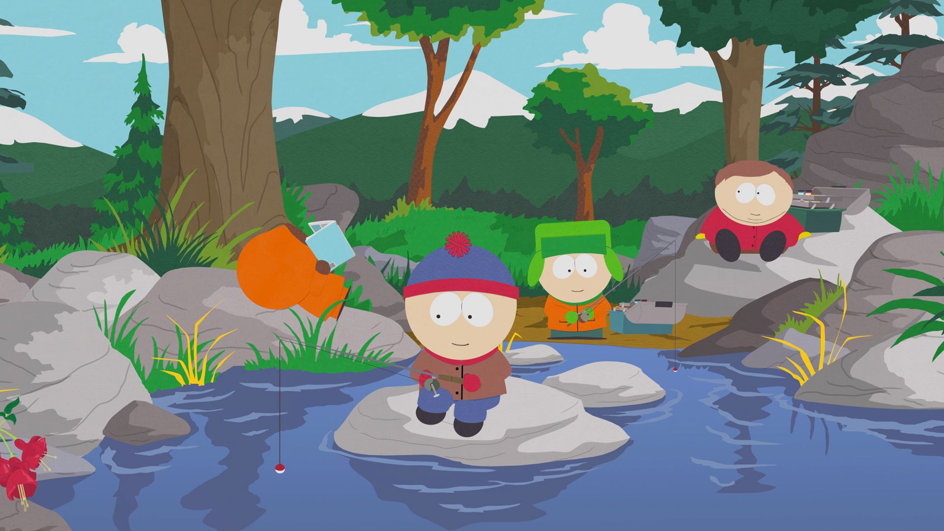 Download Kenny Mccormick Kyle Broflovski Eric Cartman Stan Marsh Tv