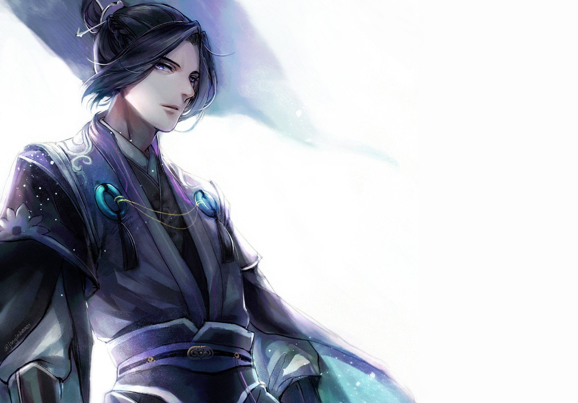 Anime mo dao Zu Shi Acrylic đứng mô hình đồ chơi Wei wuxian Lan wangji JIANG