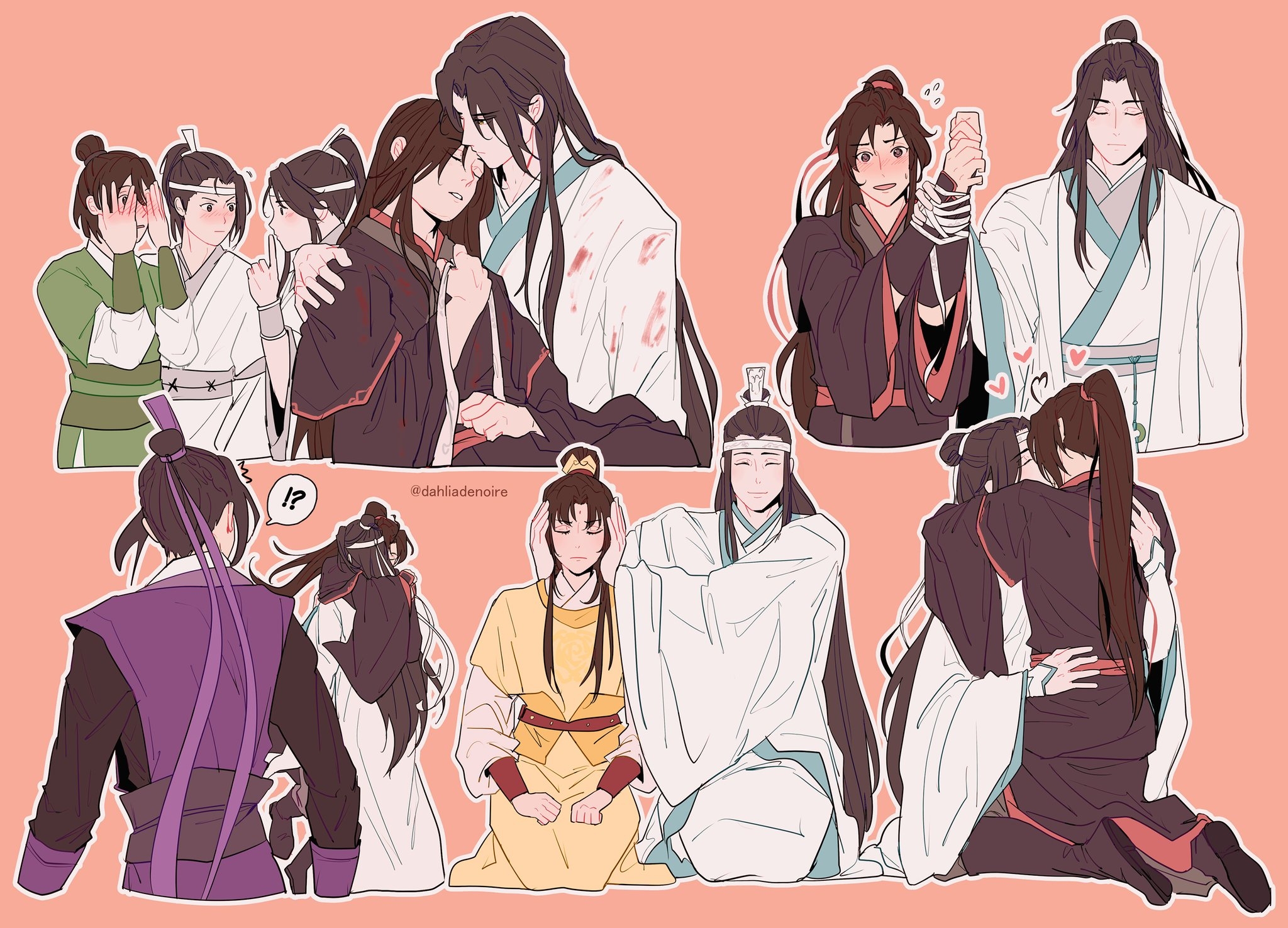 Download Love Jiang Cheng Lan Jingyi Lan Sizhui Lan Xichen Jin Ling Wei Wuxian Wei Ying Lan Zhan 2467