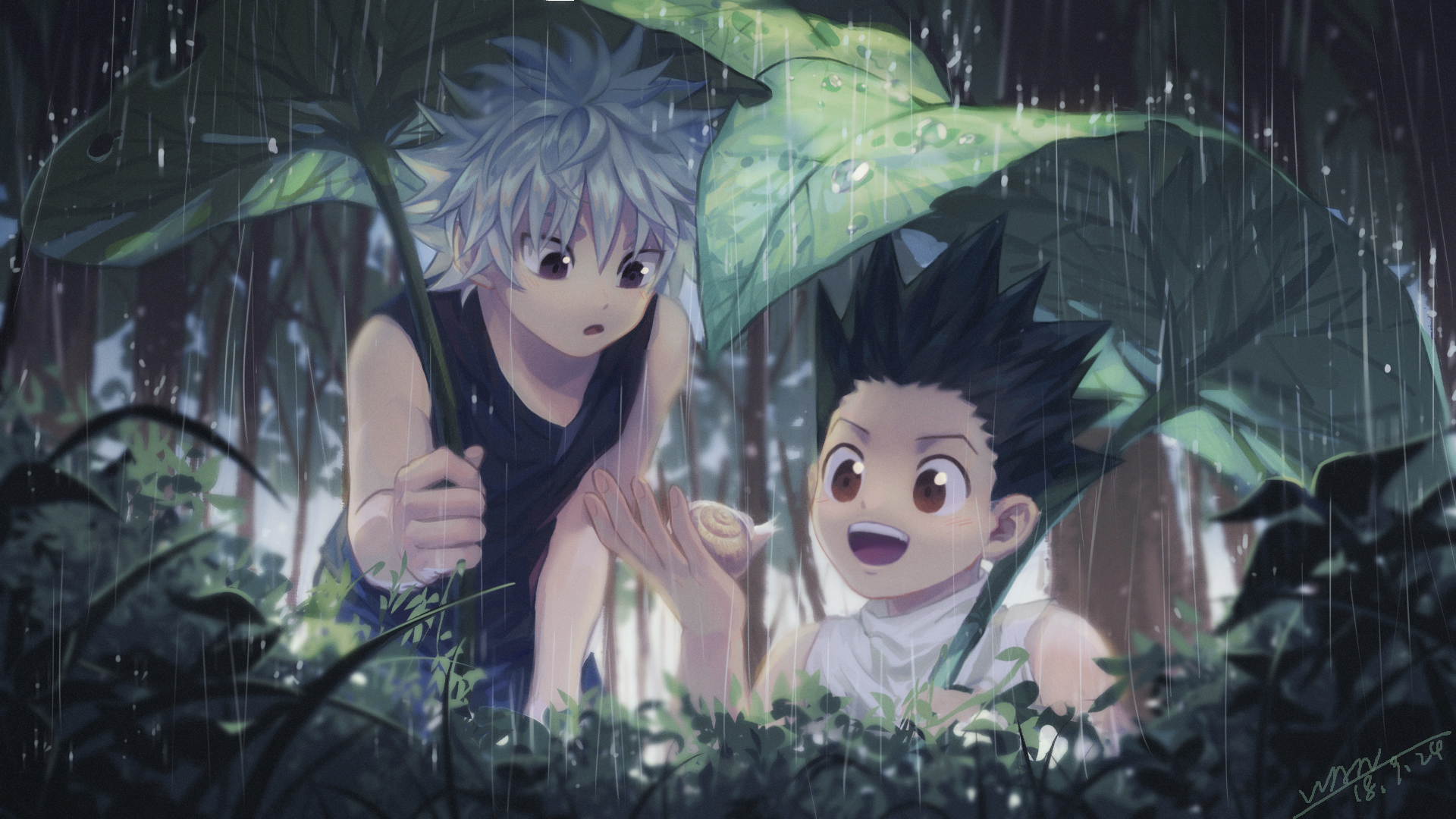 Hunter x Hunter Gon And Killua 2 HD Anime Wallpapers