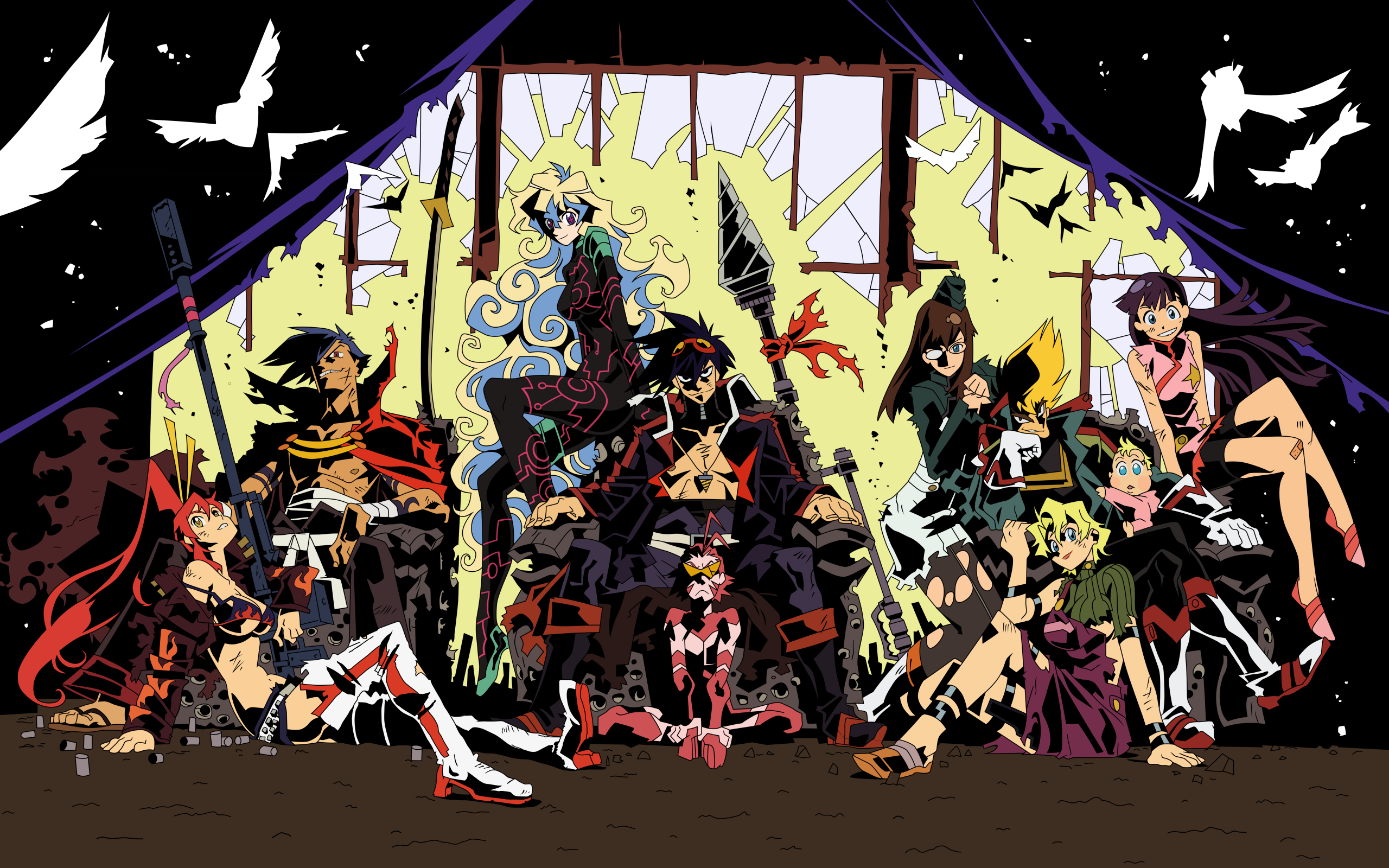 Anime Tengen Toppa Gurren Lagann HD Wallpaper | Background Image