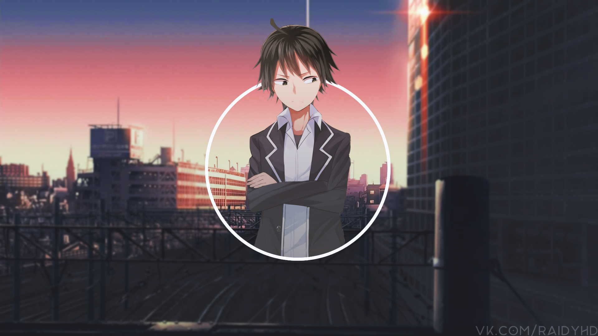 Download Hachiman Hikigaya Anime My Teen Romantic Comedy SNAFU HD Wallpaper