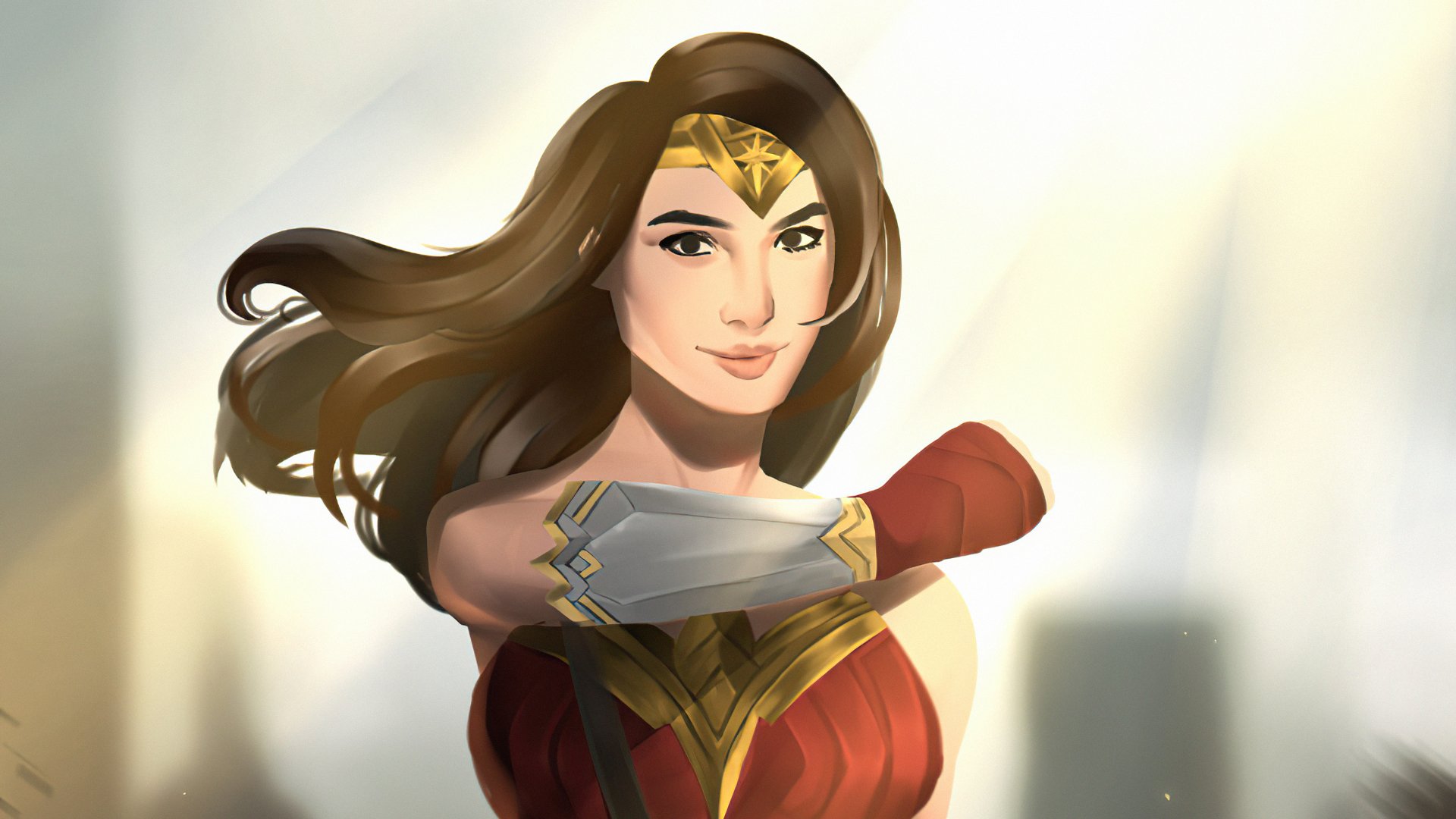 Download Diana Prince DC Comics Comic Wonder Woman 4k Ultra HD Wallpaper