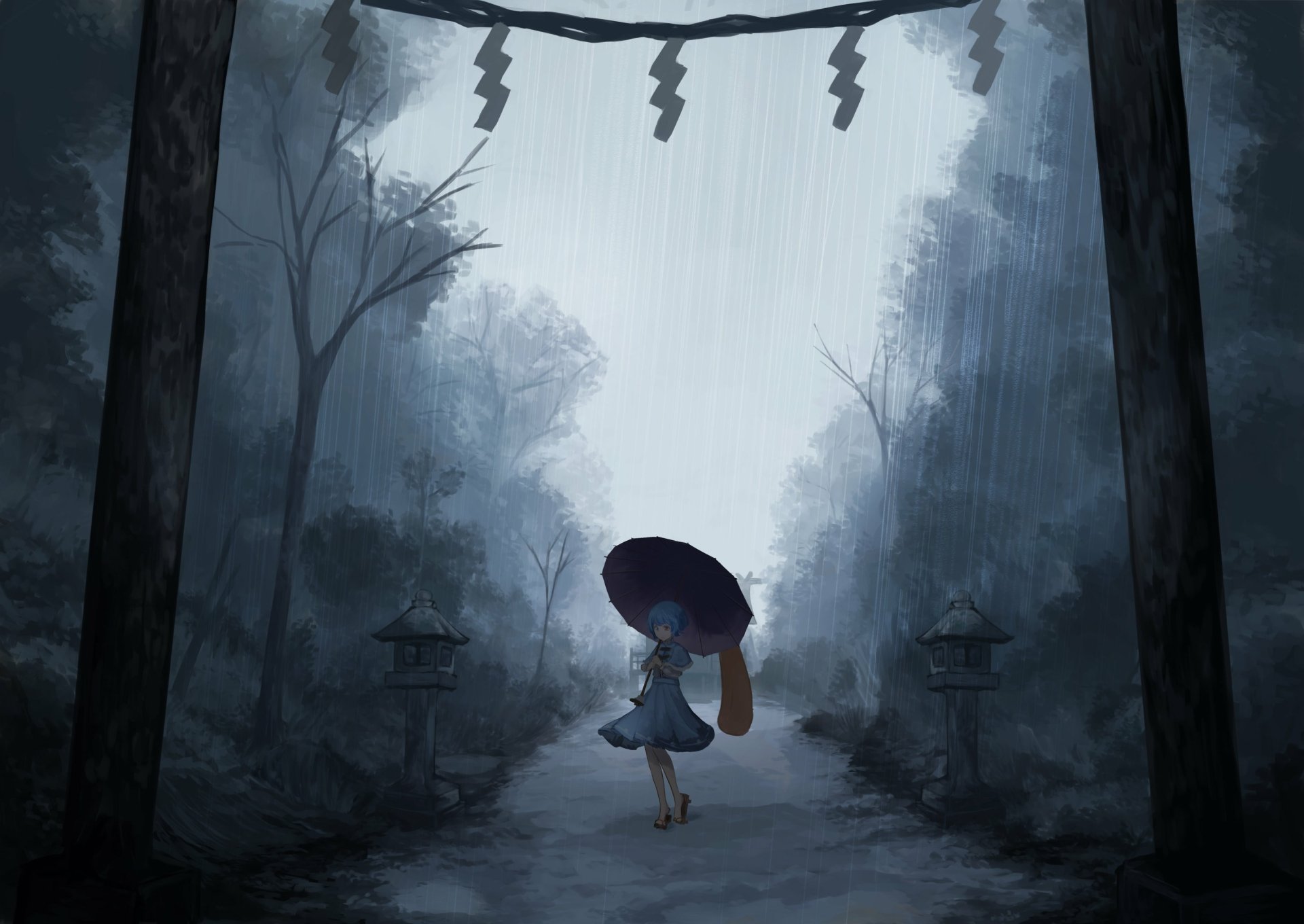 Download Kogasa Tatara Anime Touhou HD Wallpaper