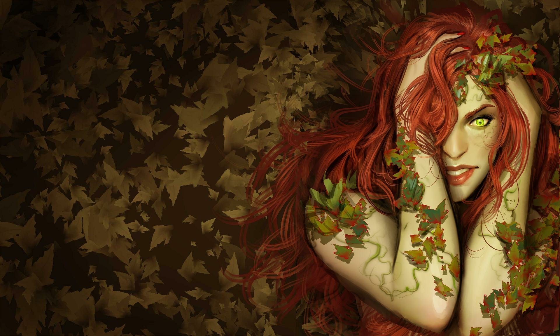 Poison Ivy HD Wallpaper | Background Image | 1920x1151