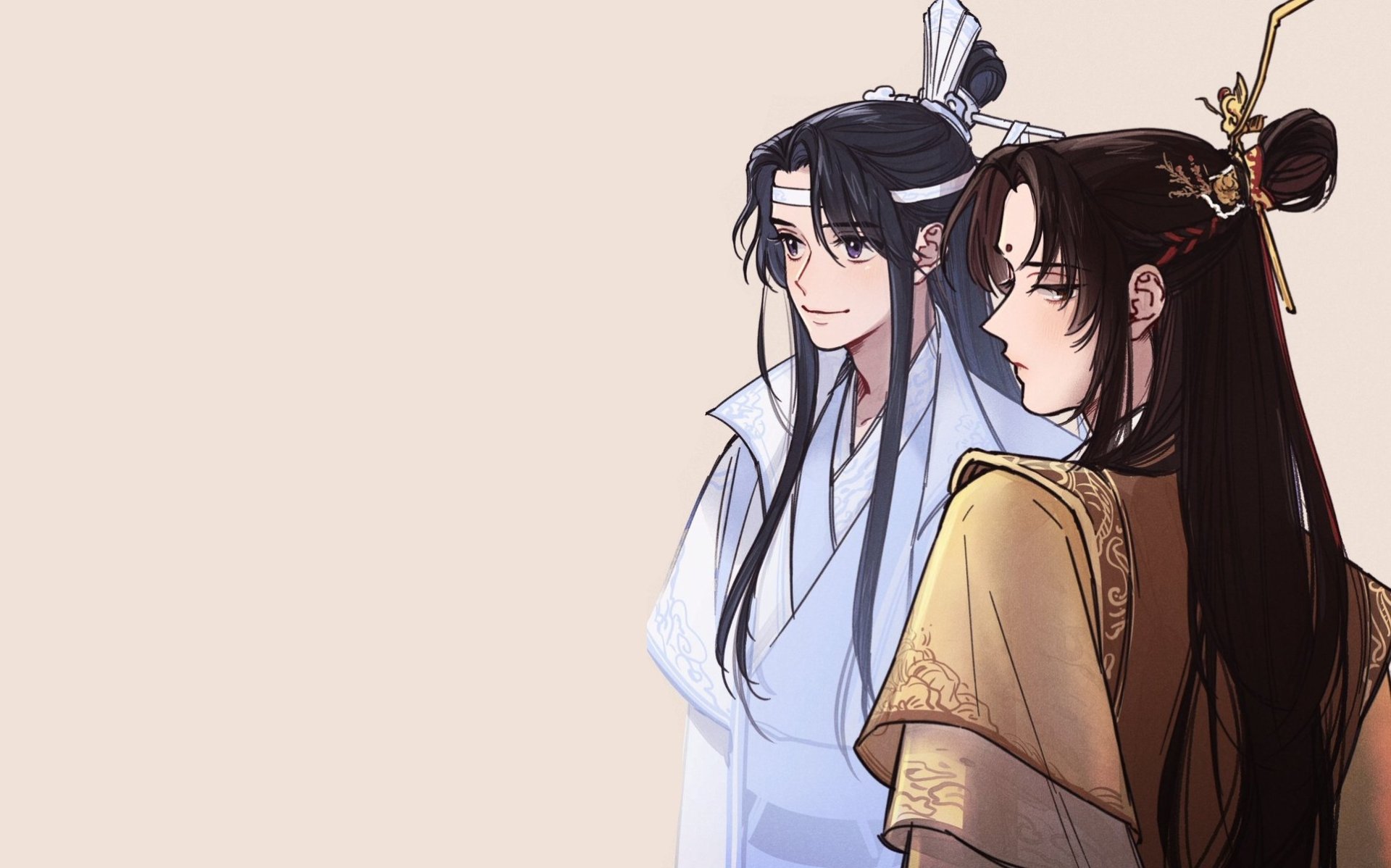 Download Jin Ling Lan Sizhui Anime Mo Dao Zu Shi HD Wallpaper