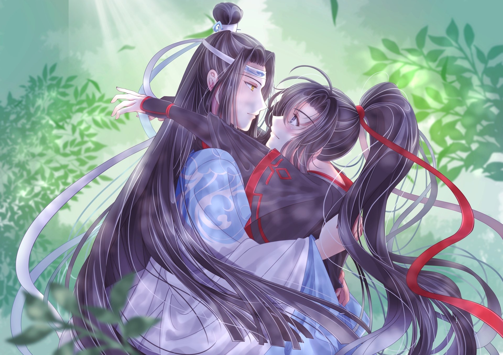 Download Lan Wangji Wei Wuxian Anime Mo Dao Zu Shi 4k Ultra HD Wallpaper