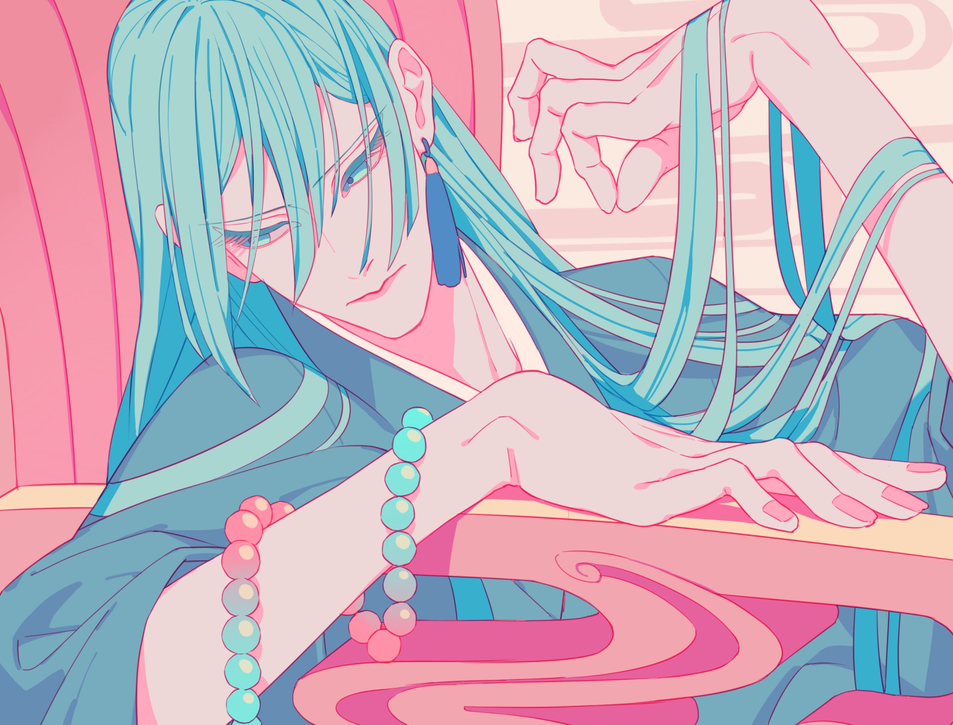 Download Kousetsu Samonji Anime Touken Ranbu HD Wallpaper by あぶらげ