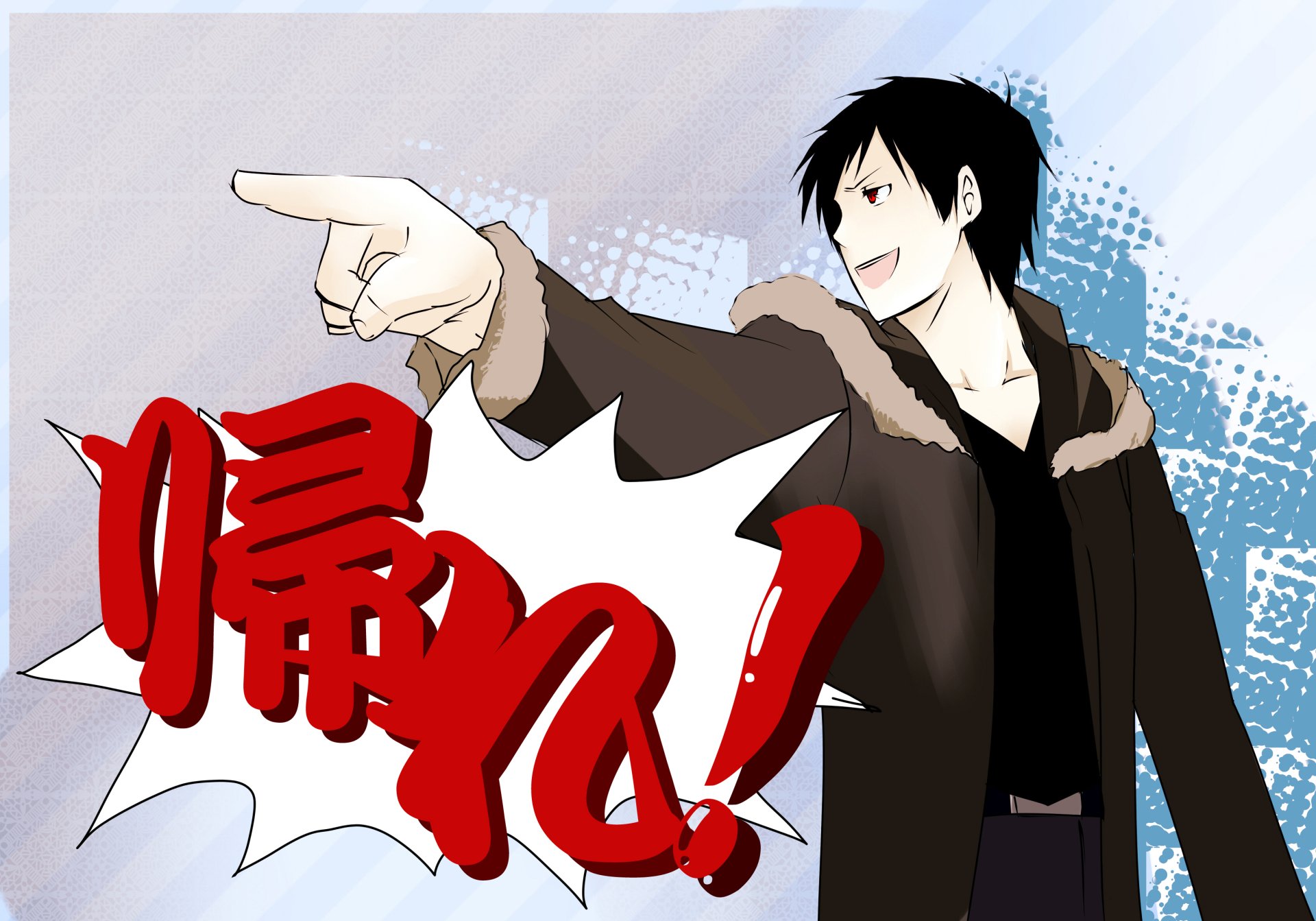 Download Izaya Orihara Anime Durarara!! HD Wallpaper