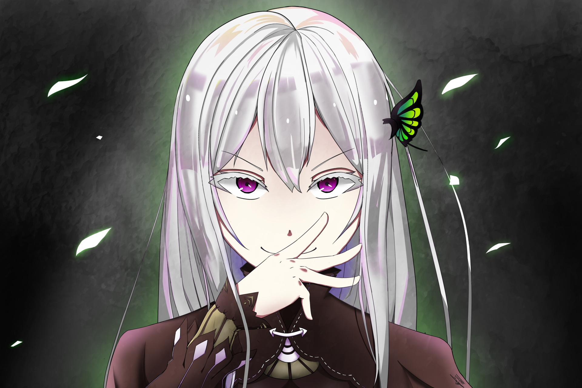 Download Echidna (Re:ZERO) Anime Re:Zero - Starting Life In Another World 4k Ultra HD Wallpaper by Lichael