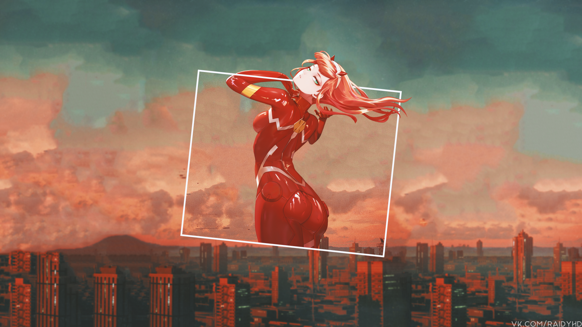 Download Zero Two (Darling In The FranXX) Anime Darling In The FranXX 4k Ultra HD Wallpaper