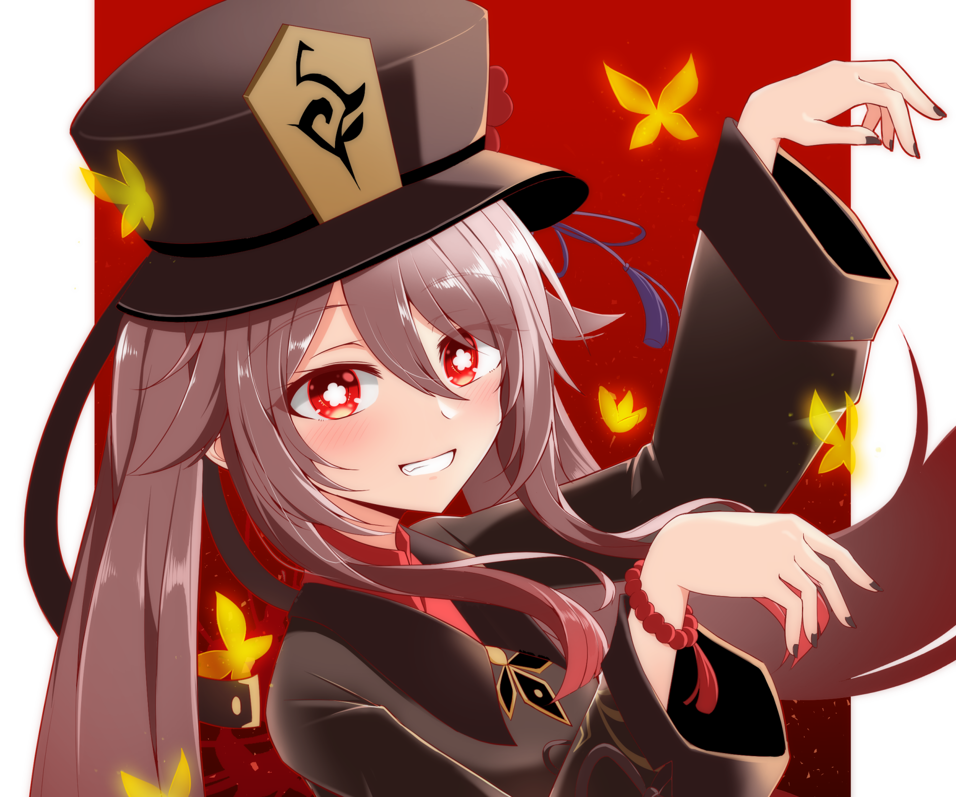 Download Hu Tao Video Game Genshin Impact HD Wallpaper by 渉