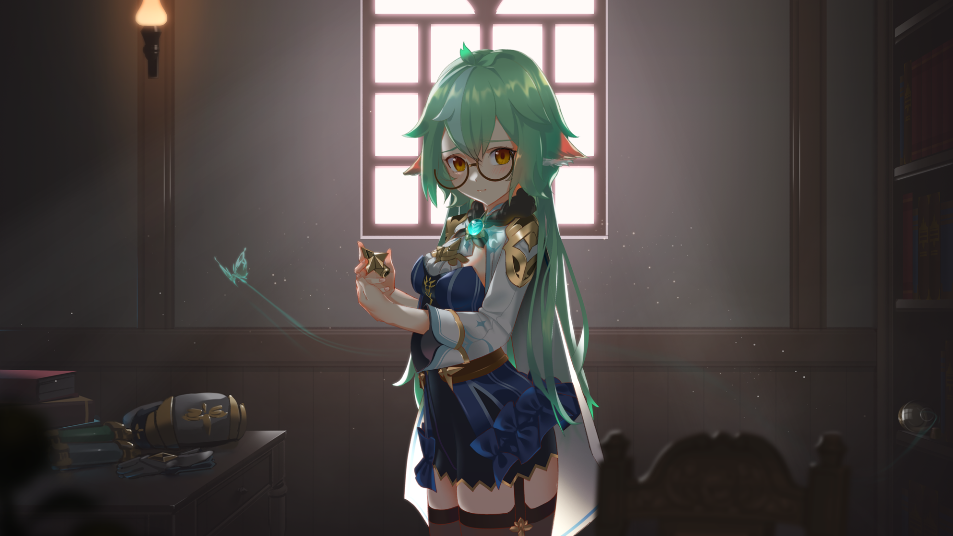 Download Sucrose (Genshin Impact) Video Game Genshin Impact HD Wallpaper by NK22