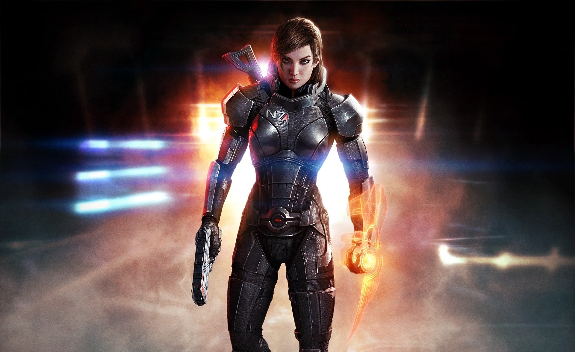 Download Commander Shepard Video Game Mass Effect 3 HD Wallpaper by WillhelmKranz