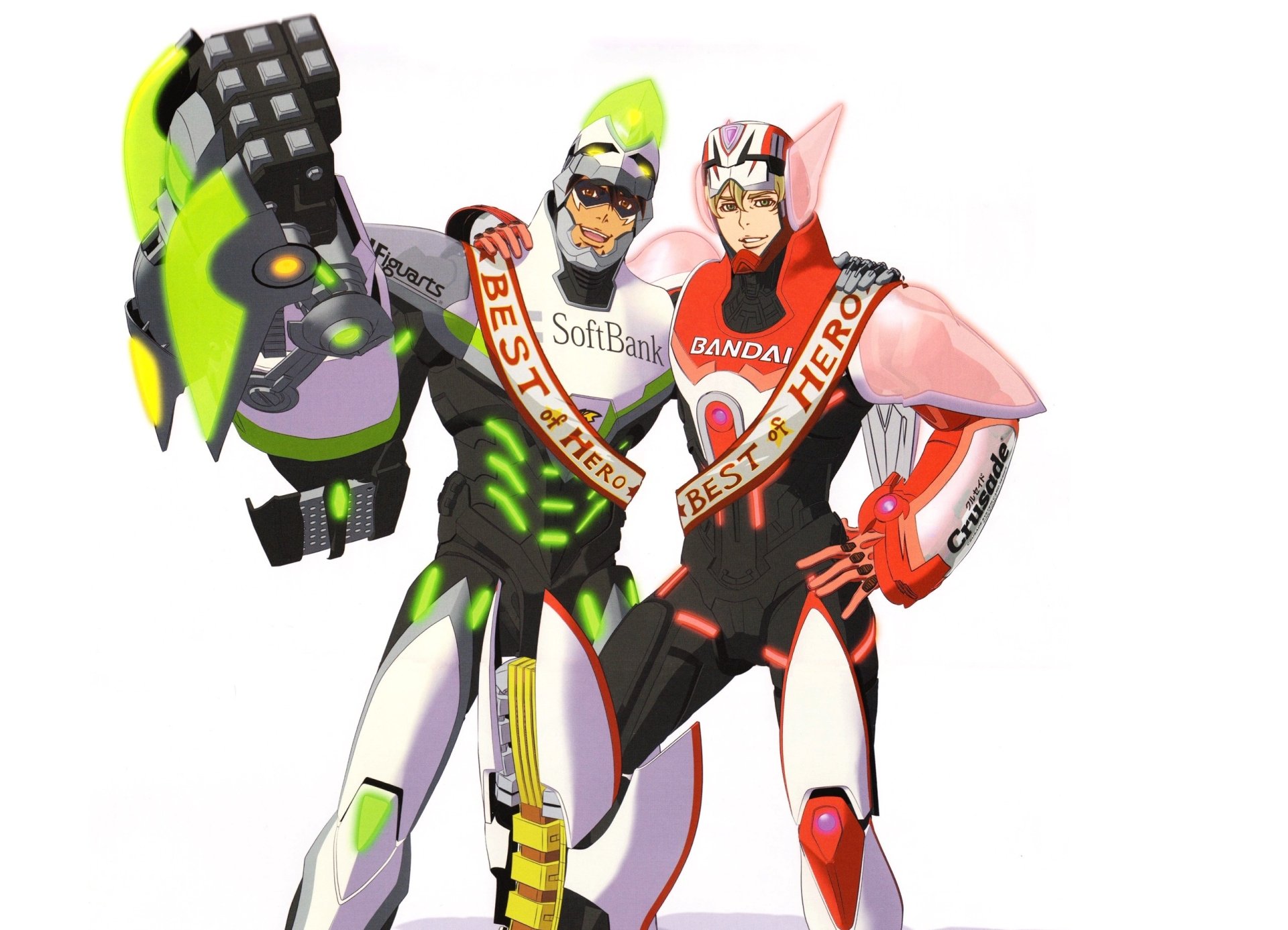 Download Kotetsu T. Kaburagi Barnaby Brooks Jr. Anime Tiger & Bunny HD Wallpaper