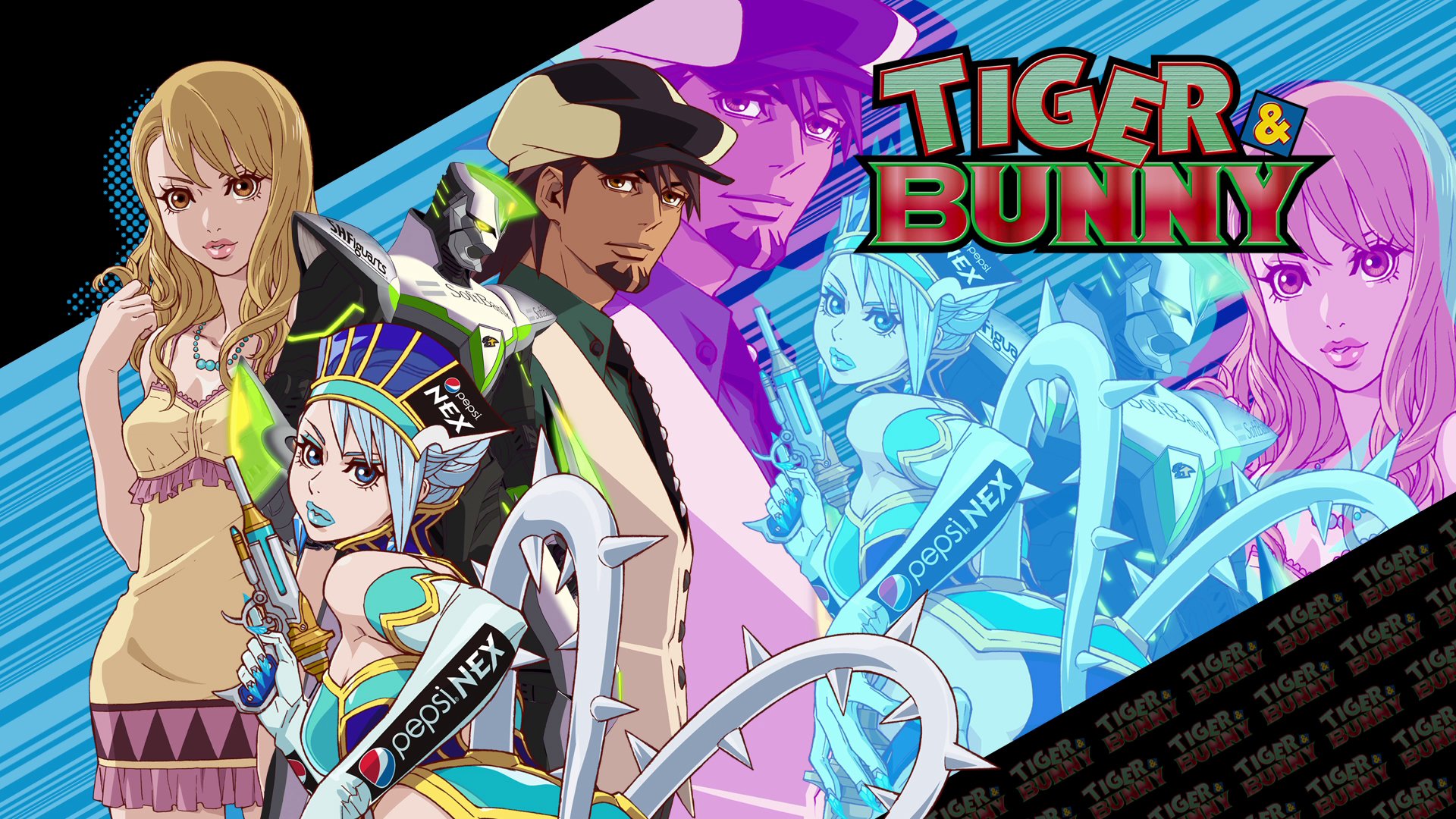 Download Karina Lyle Kotetsu T. Kaburagi Anime Tiger & Bunny HD Wallpaper