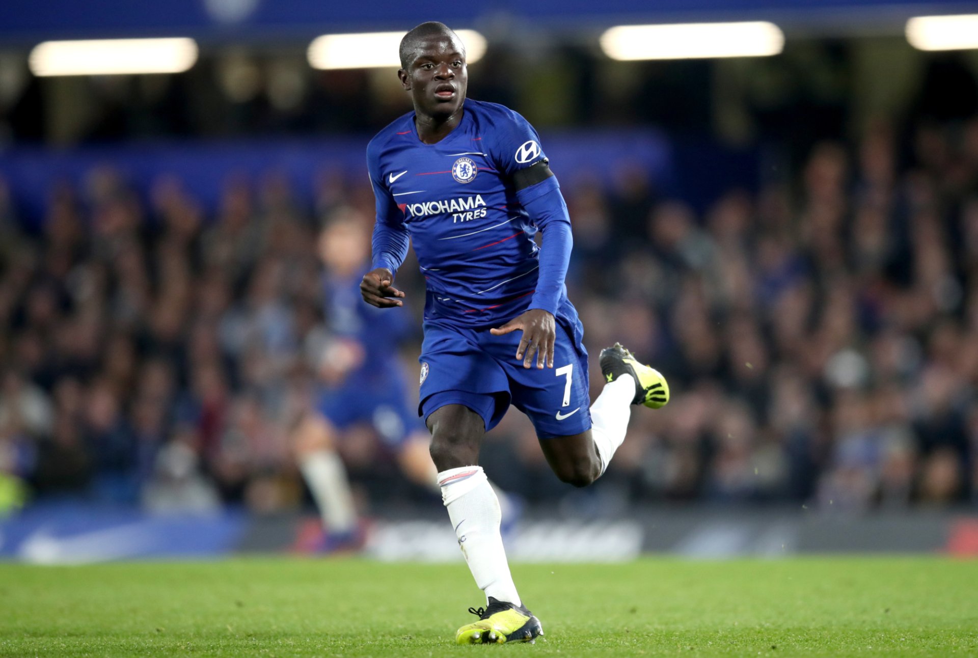 Download French Soccer N'Golo Kanté Sports HD Wallpaper
