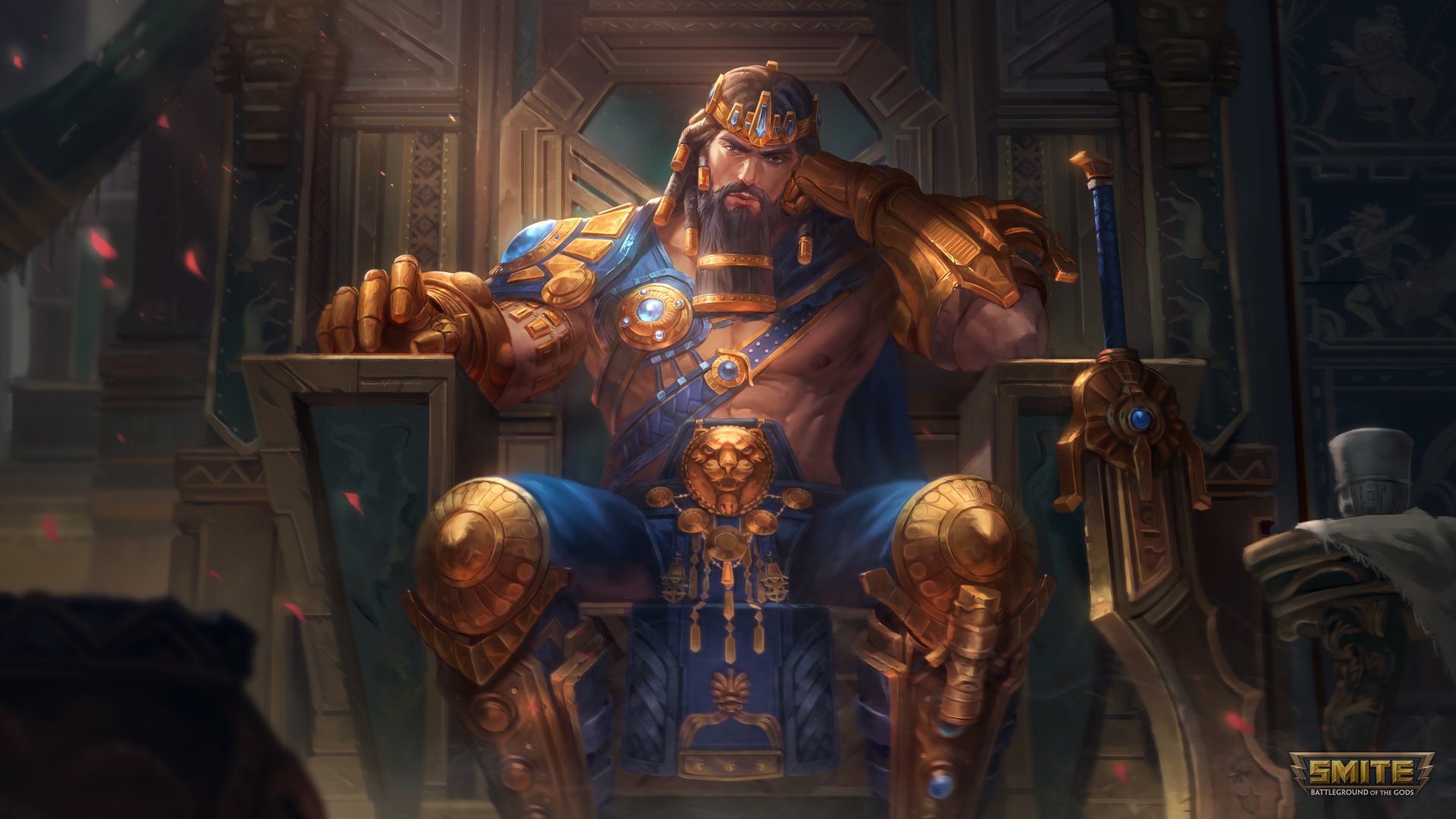 Download Gilgamesh (Smite) Video Game Smite 4k Ultra HD Wallpaper