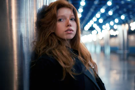 depth of field portrait face woman model HD Desktop Wallpaper | Background Image