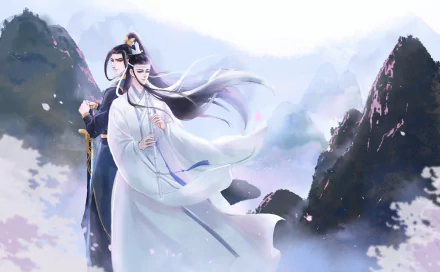 Nie Mingjue Lan Xichen Anime Mo Dao Zu Shi HD Desktop Wallpaper | Background Image